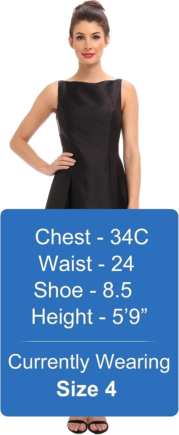 image:imageAdrianna Papell Sleeveless Tea Length Dress Desert FlowerBlack